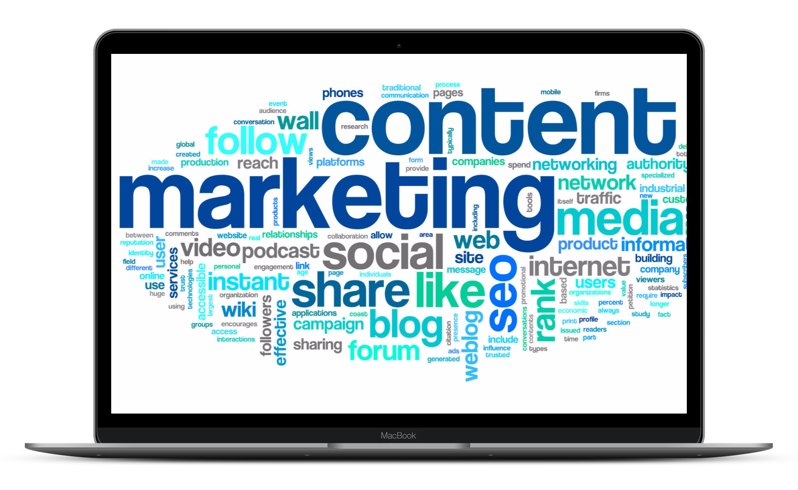 Max Media Group | Digital Content Marketing Laptop 1