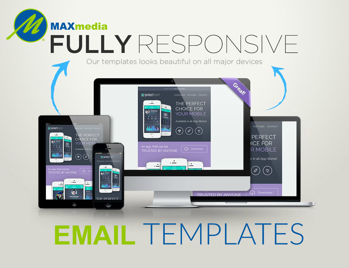 Max Media Group | Custom Responsive Email Template Design 0